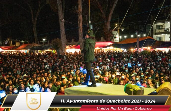 En Quecholac dan apertura de la Feria 2022.