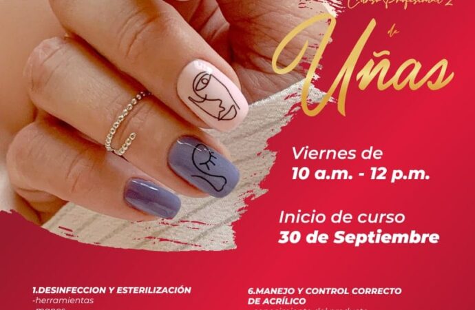 Abren Curso de Uñas Profesional 2 en CECADE Quecholac.