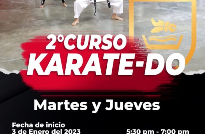 Abren curso de Karate Do 2da Edición