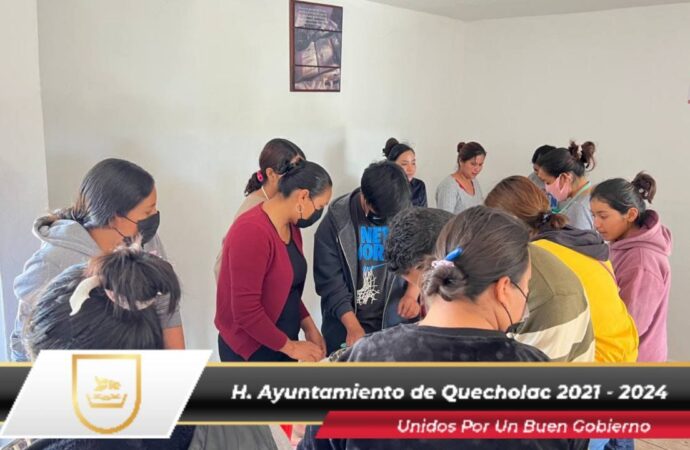 Fomentan el Auto empleo en CECADE Quecholac.