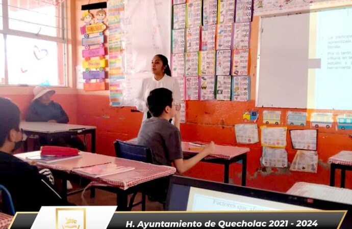 Organizan ayuda Psicológica en las Escuelas de Quecholac.