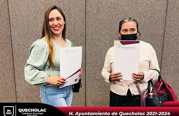 Entregan títulos de Propiedad a Quecholences