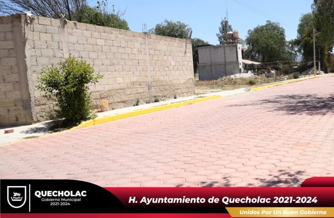 Entregan Obra de Adoquinamiento en la Compañía de Jesús