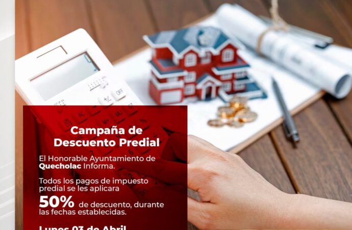 Hacen Descuentos de Predial en Quecholac