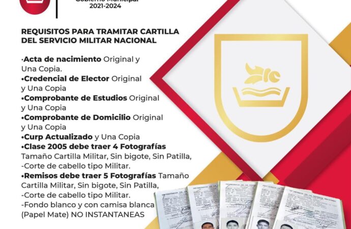 Saca tú Cartilla Militar en Quecholac.