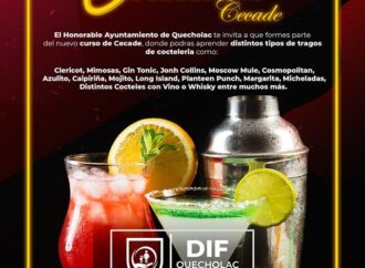 Te invitan a formar parte del curso de Coctelería en CECADE.