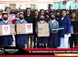 Entregan Computadoras en la Escuela «5 de Mayo de 1962»
