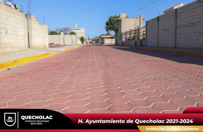 Entregan otra Obra en Palmarito Tochapan