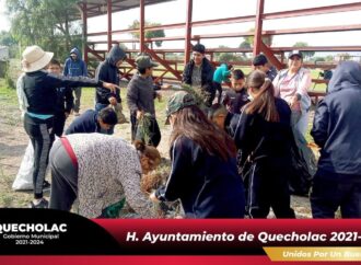 Reacondicionan Unidad Deportiva en Palmarito Tochapan