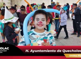 Entregan Apoyos del día de niño en Quecholac