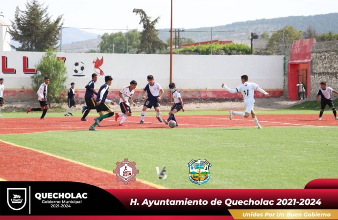 Crean Partidos de Futbol de Nivel Secundaria en Quecholac.