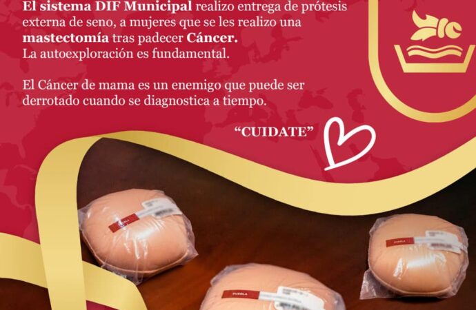 Entregan Prótesis de Seno a Mujeres a través de DIF