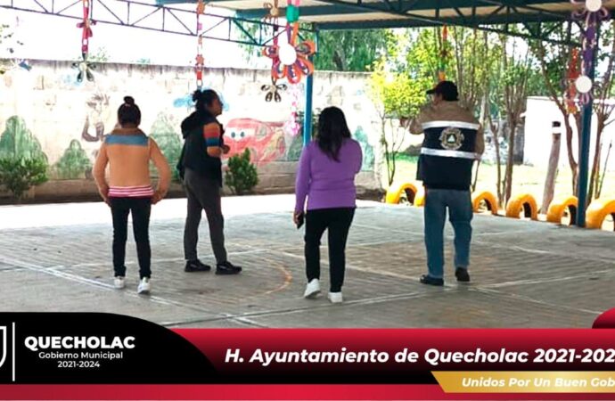 Protección Civil Acude a Escuelas de la Compañía de Jesús.