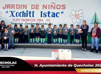 Entregan Apoyo de Pintura a Escuela de Guadalupe Enríquez