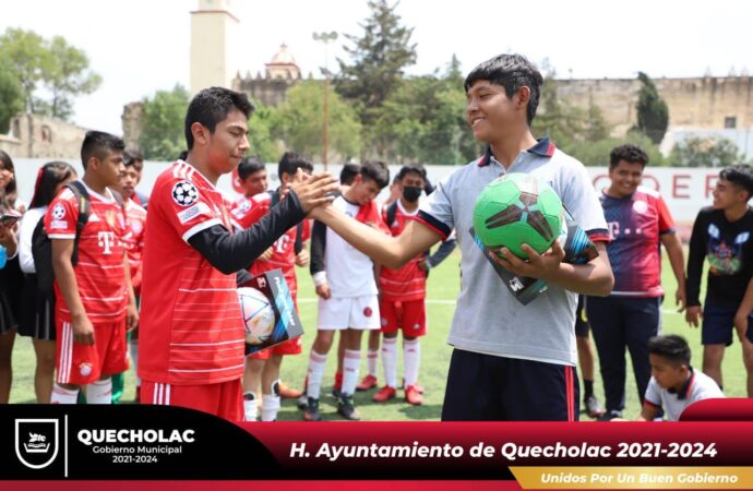 Organizan Partido de Semifinales entre escuelas.