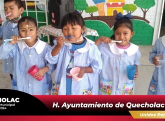 Realizan jornada de Salud Bucal en kínder de la Compañía de Jesús
