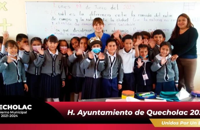 Realizan Jornada de salud Bucal en Palmarito Tochapan