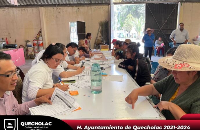 Organizan Martes Ciudadano en San José Tuzuapan