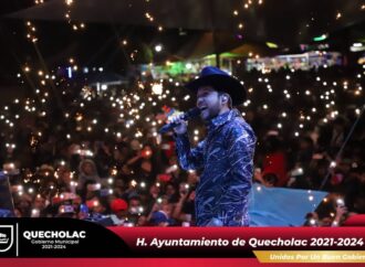 Arrancan baile de Feria de Quecholac con los Titanes de Durango y la Banda Misteriosa