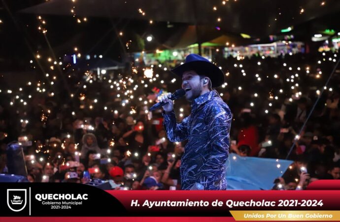 Arrancan baile de Feria de Quecholac con los Titanes de Durango y la Banda Misteriosa