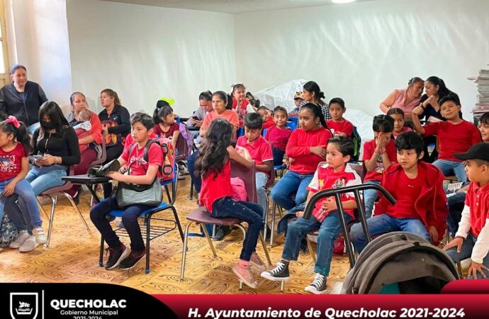 Culminan Curso de Verano en la Biblioteca Municipal de Quecholac.
