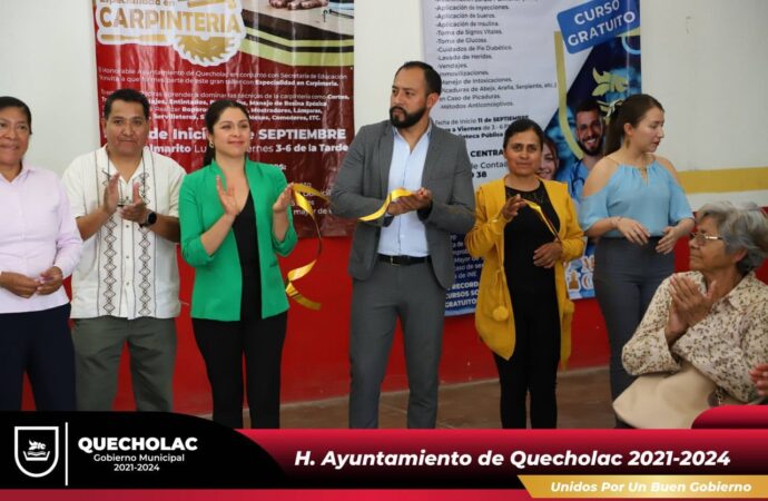 Abren talleres de las misiones Culturales en Quecholac