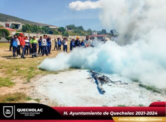 Protección Civil organiza capacitación en Escuela de Villanueva