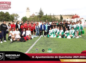 Inician partidos de Futbol a nivel Escolar en Quecholac