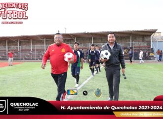 En Quecholac le siguen apostando al Deporte y Educación.