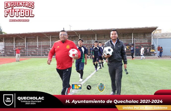En Quecholac le siguen apostando al Deporte y Educación.