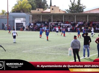 Celebran Eventos Deportivos de la zona escolar 182 en Quecholac