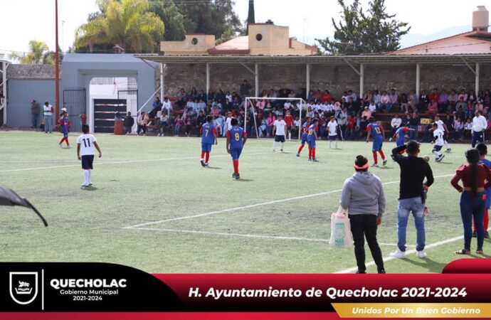 Celebran Eventos Deportivos de la zona escolar 182 en Quecholac