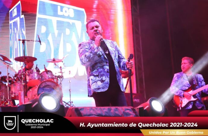 Sigue la Feria de Quecholac 2024, llegan los Bybys y el Primo Manolo y sus Rieleros