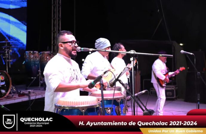 Noche de baile en Feria Quecholac 2024, se presenta Grupo Mojado y Alcalde la sonora