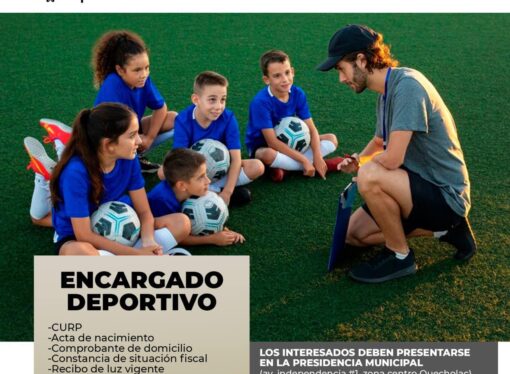 El Ayuntamiento de Quecholac Busca Asesor en Deportes