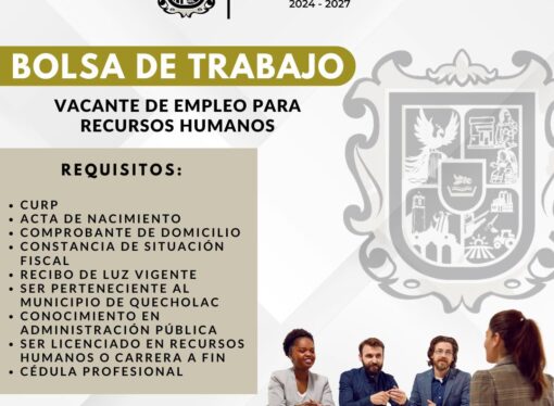 Postúlate a la vacante de empleo de Recursos Humanos