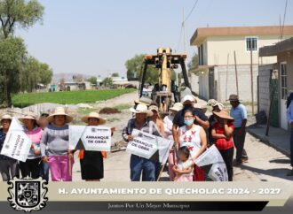 Arrancan nueva Obra en San José Tuzuapan