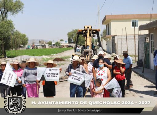 Arrancan nueva Obra en San José Tuzuapan