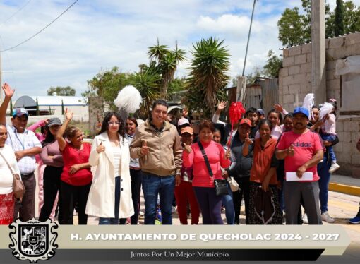 Entregan Obra en la Compañía de Jesús en Quecholac