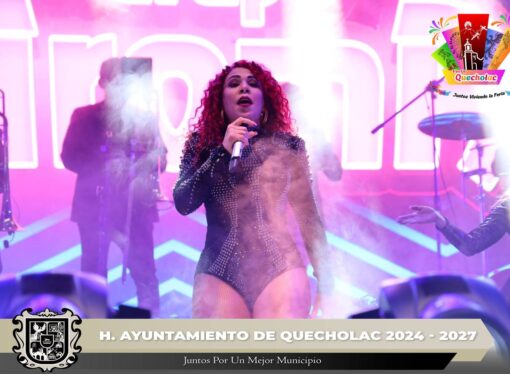 Grupo Aroma y la Exclusiva ABP presentes en el 6to. Baile de Feria en Quecholac
