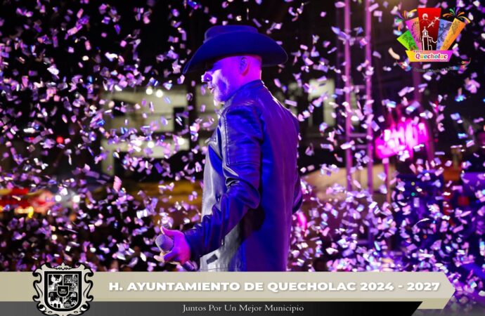 German Montero y Grupo Extremo cierran la Feria con bailazo en Quecholac.