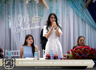 Acuden a graduación del preescolar Juan Rodríguez Puebla