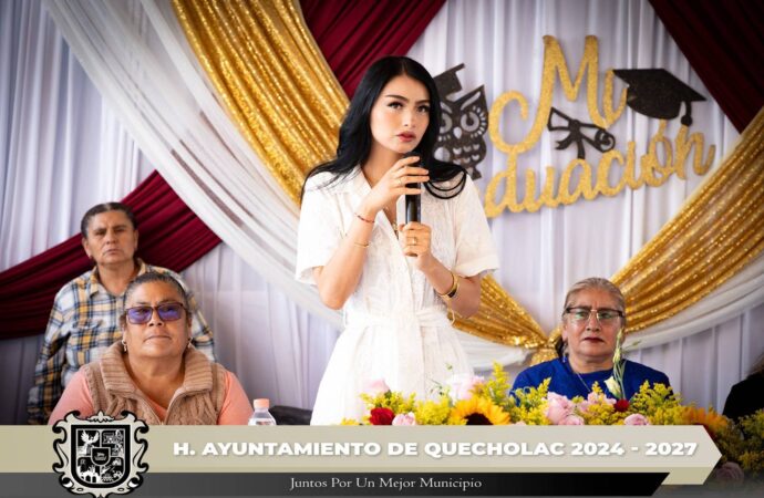 Acuden a graduación en primaria de San José Tuzuapan