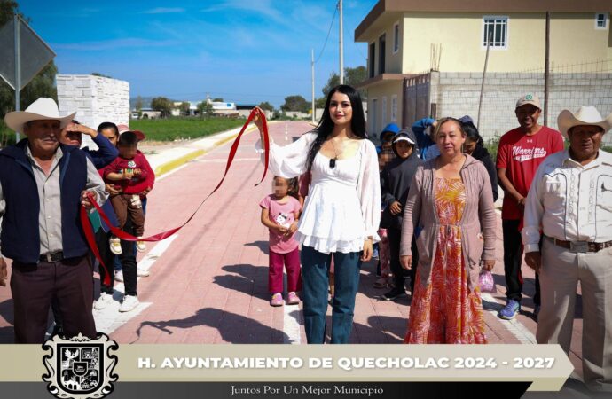 Realizan inauguración de Avenida en San José Tuzuapan