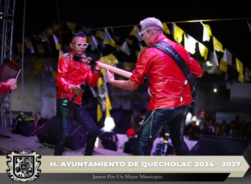 Mexicolombia y Banda La Quecholense en la feria de San Cayetano