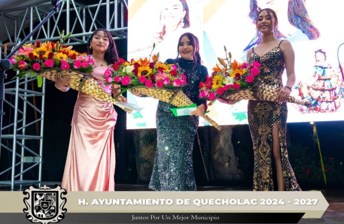 Eligen a la Reyna de las Fiestas Patrias de Quecholac 2025