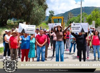 Realizan obra en Santa Catarina Villanueva