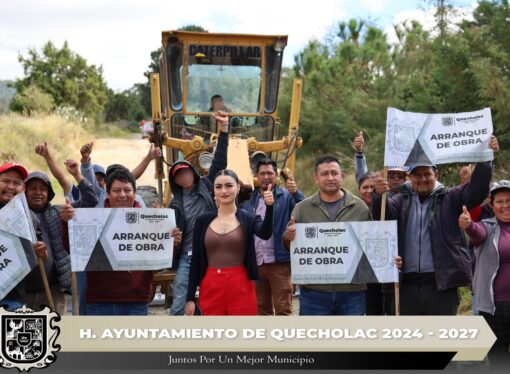 Dan Banderazo de Arranque de Obra por Balastro en Villanueva