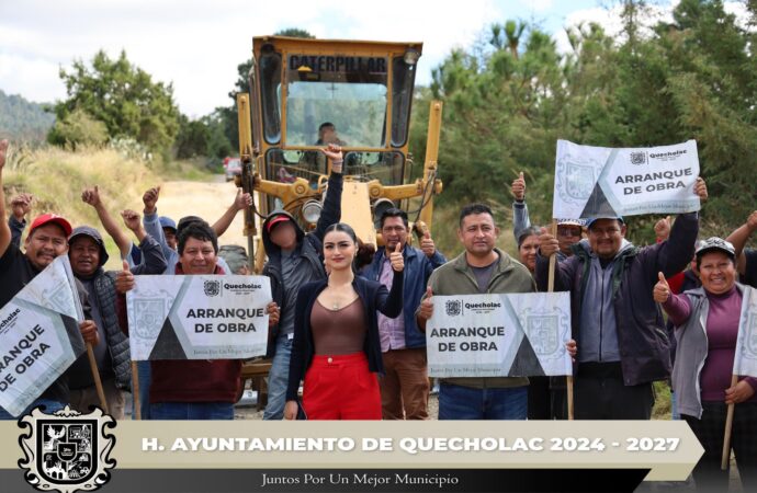 Dan Banderazo de Arranque de Obra por Balastro en Villanueva