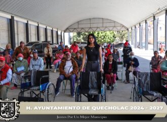 Entregan aparatos Ortopédicos en Quecholac